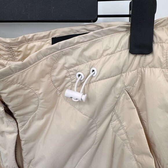 Rag & Bone Rudy Quilted Nylon Jogger Pants Womens Small Tan‎ Nylon Pockets - Picture 4 of 12